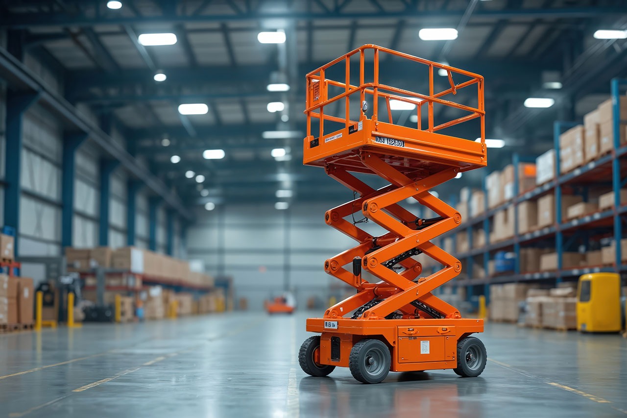 hebebuehne-hubarbeitsbuehne Hebe- und Hubarbeitsbühnen, Hebebühne, Hubarbeitsbühne vermittelt in Modulen unserer Logistik-Schulungen